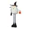 Glitzhome® 38" Lighted Halloween Fabric Ghost Standing Décor with Timer